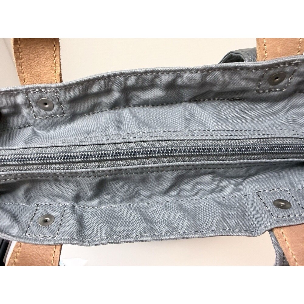 Fjällräven Totepack No. 1 Dusk Blue Gray G-1000 Convertible Tote Backpack - Picture 11 of 13